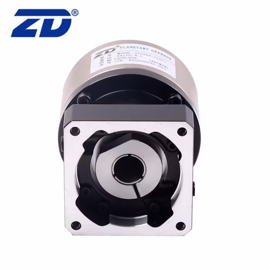 Redutor de velocidade redondo da engrenagem planetária da elevada precisão da flange de ZD 90mm